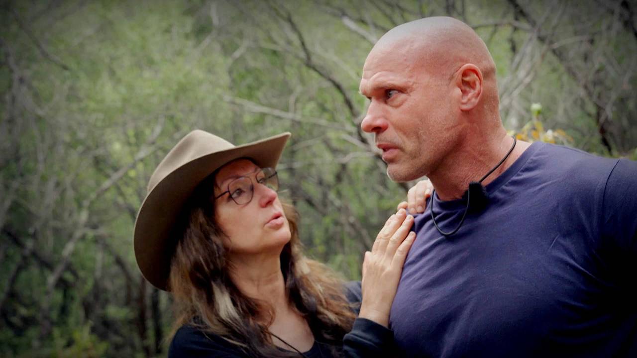 Hanka Rackwitz und Thorsten Legat gerieten im Dschungelcamp heftig aneinander.