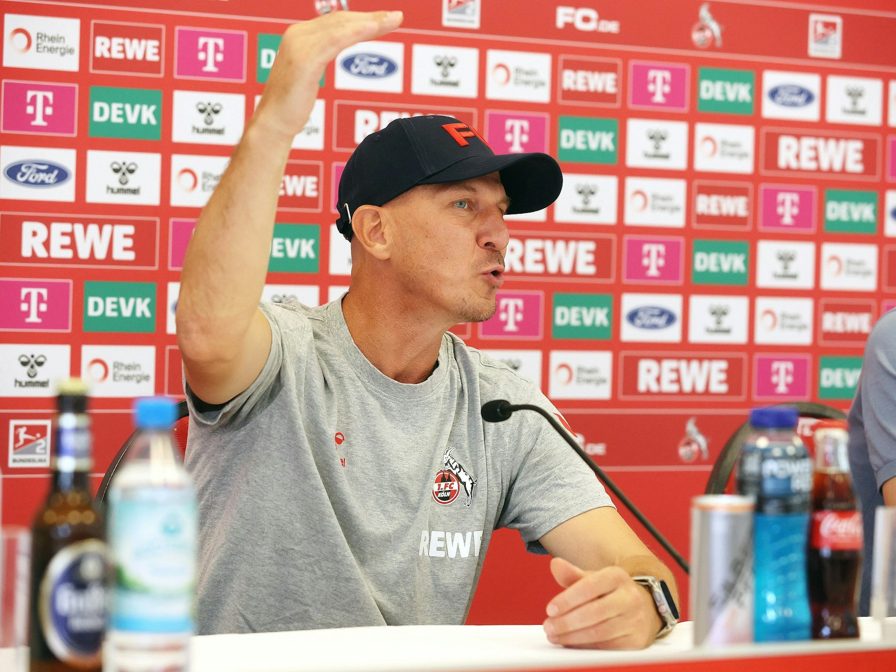 1. FC Köln, Pressekonferenz mit Trainer Gerhard Struber.