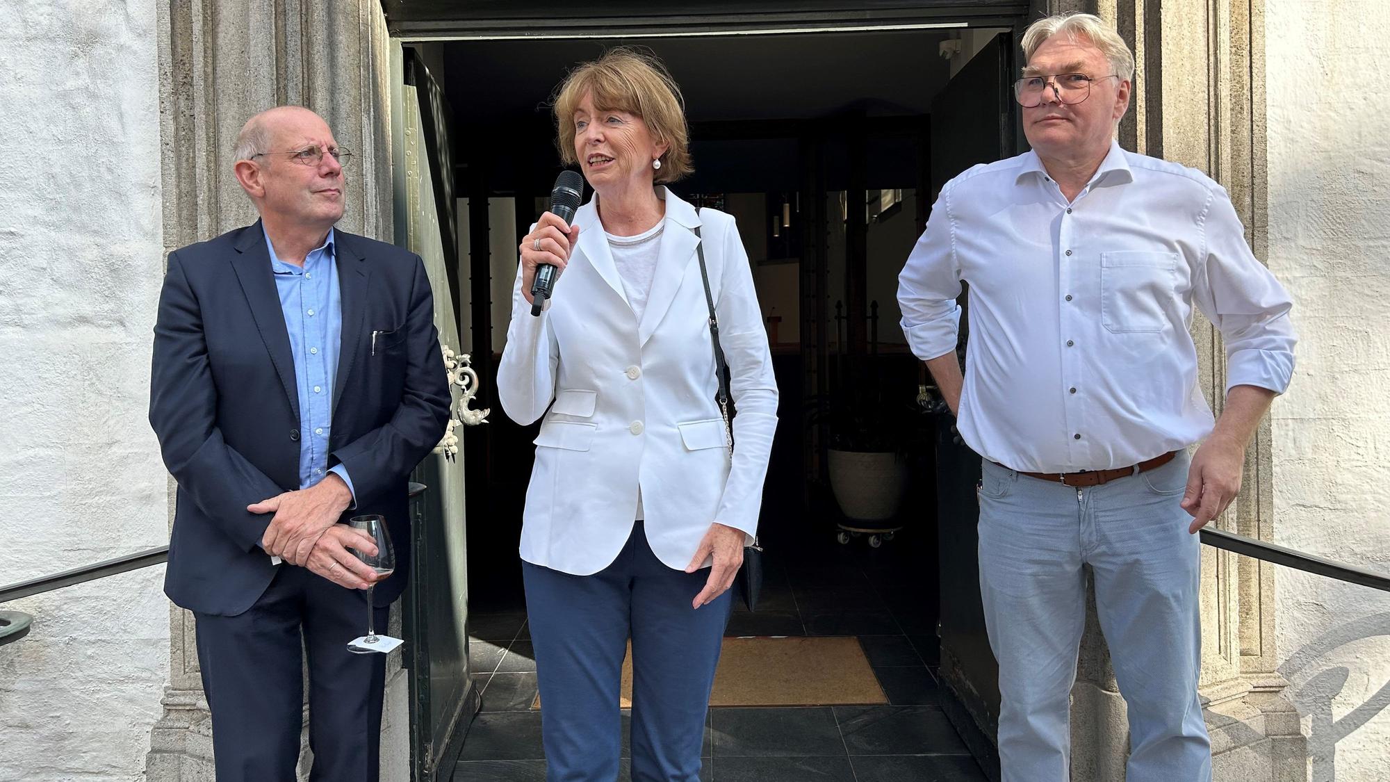 Henriette Reker bei der Eröffnung,