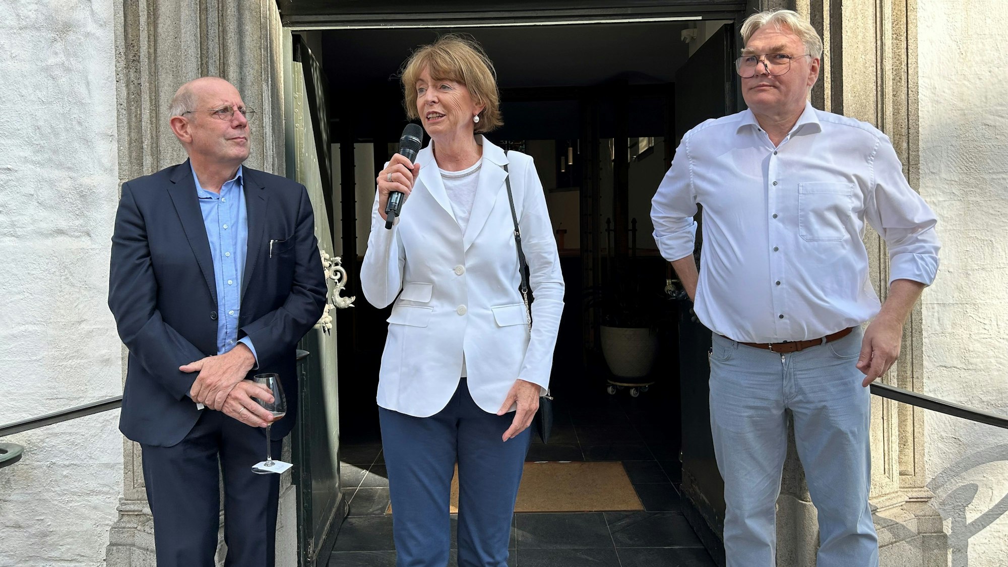 Henriette Reker bei der Eröffnung,