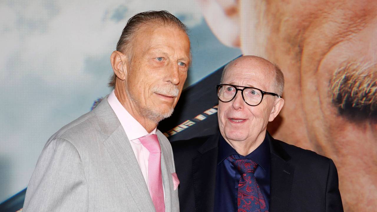 Christoph Daum und Reiner Calmund bei der Premiere des Sky-Dokumentarfilms Daum.