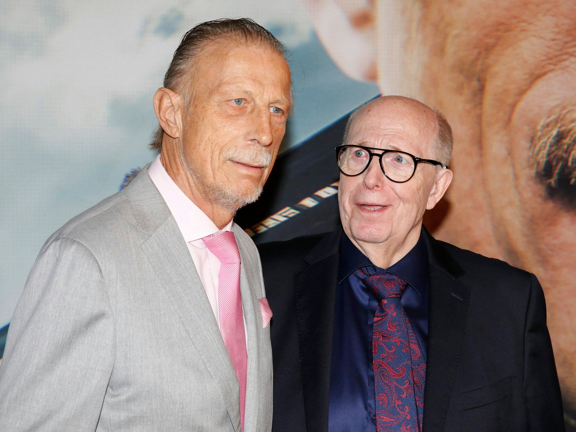 Christoph Daum und Reiner Calmund bei der Premiere des Sky-Dokumentarfilms Daum.