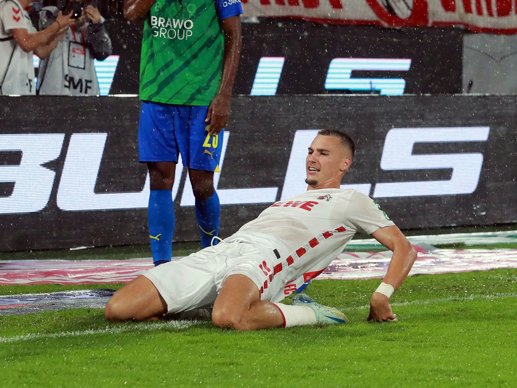 Tim Lemperle (1. FC Köln) mit dem Tor zum 3:0.