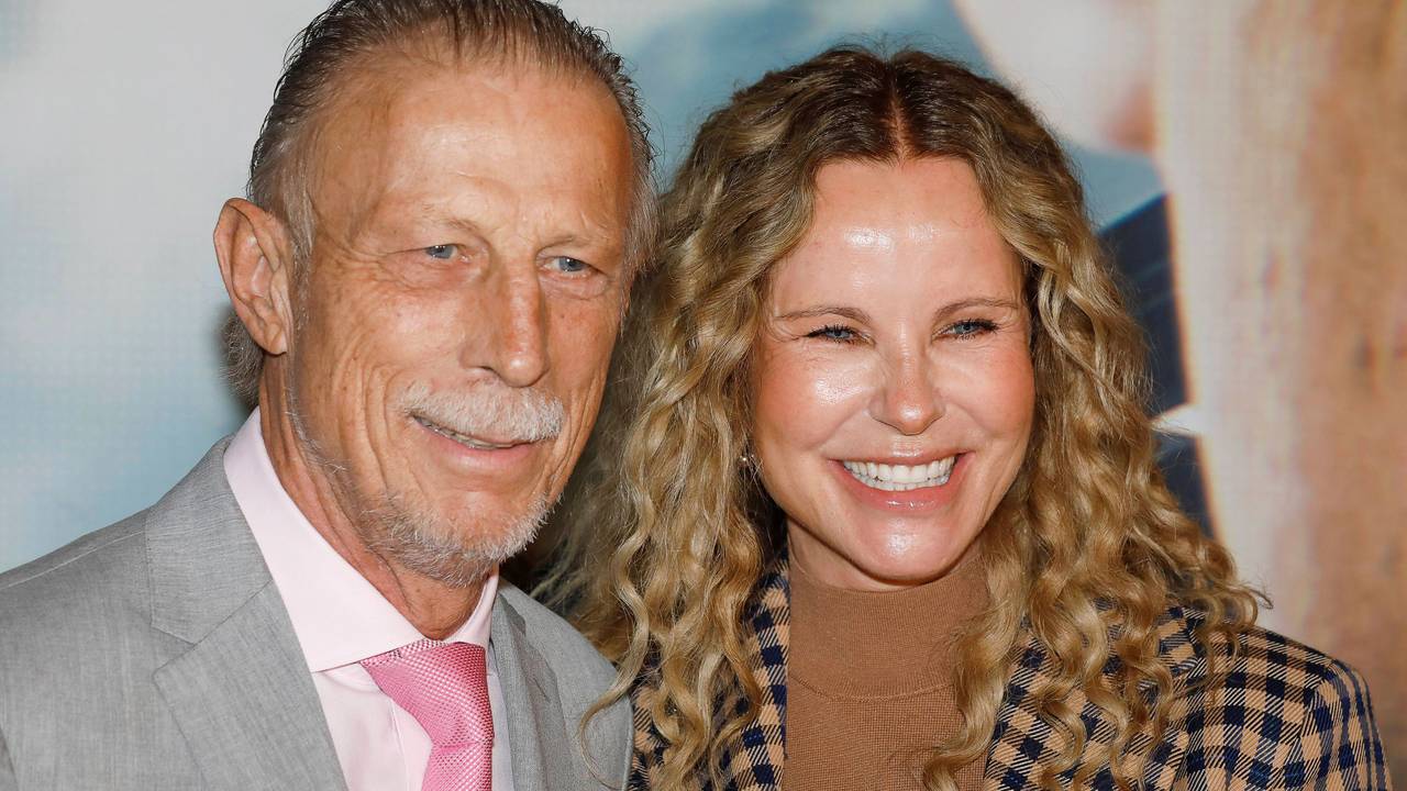 Christoph Daum und Katja Burkard bei der Premiere des Sky-Dokumentarfilms „Daum – Triumphe & Skandale“ im Residenz Köln.