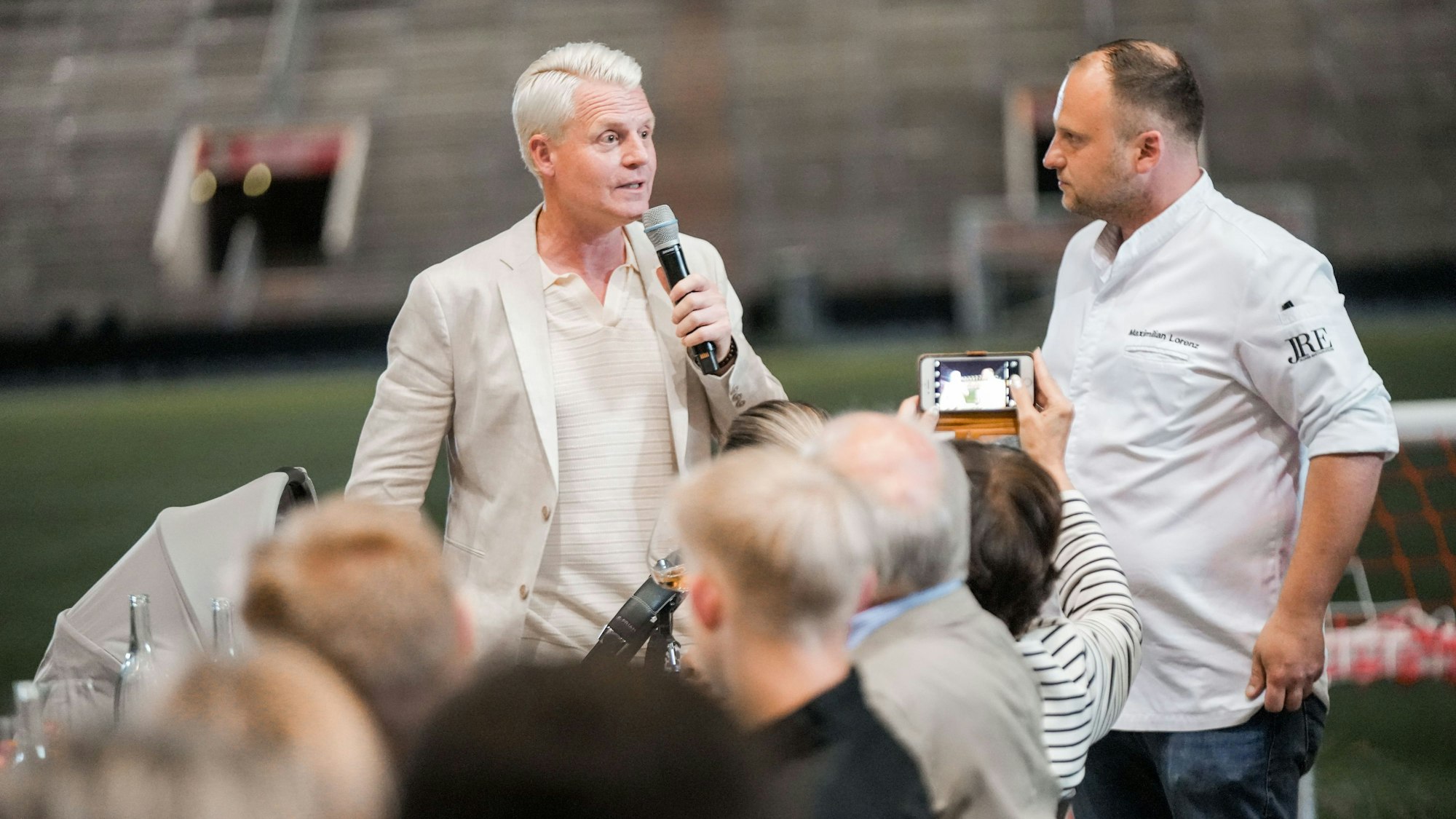 Guido Cantz mit Maximilian Lorenz.