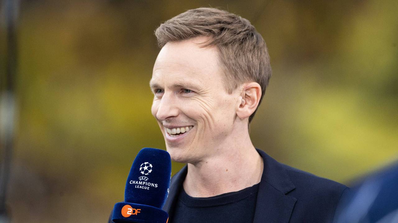 ZDF-Moderator Jochen Breyer bei einer TV-Übertragung.