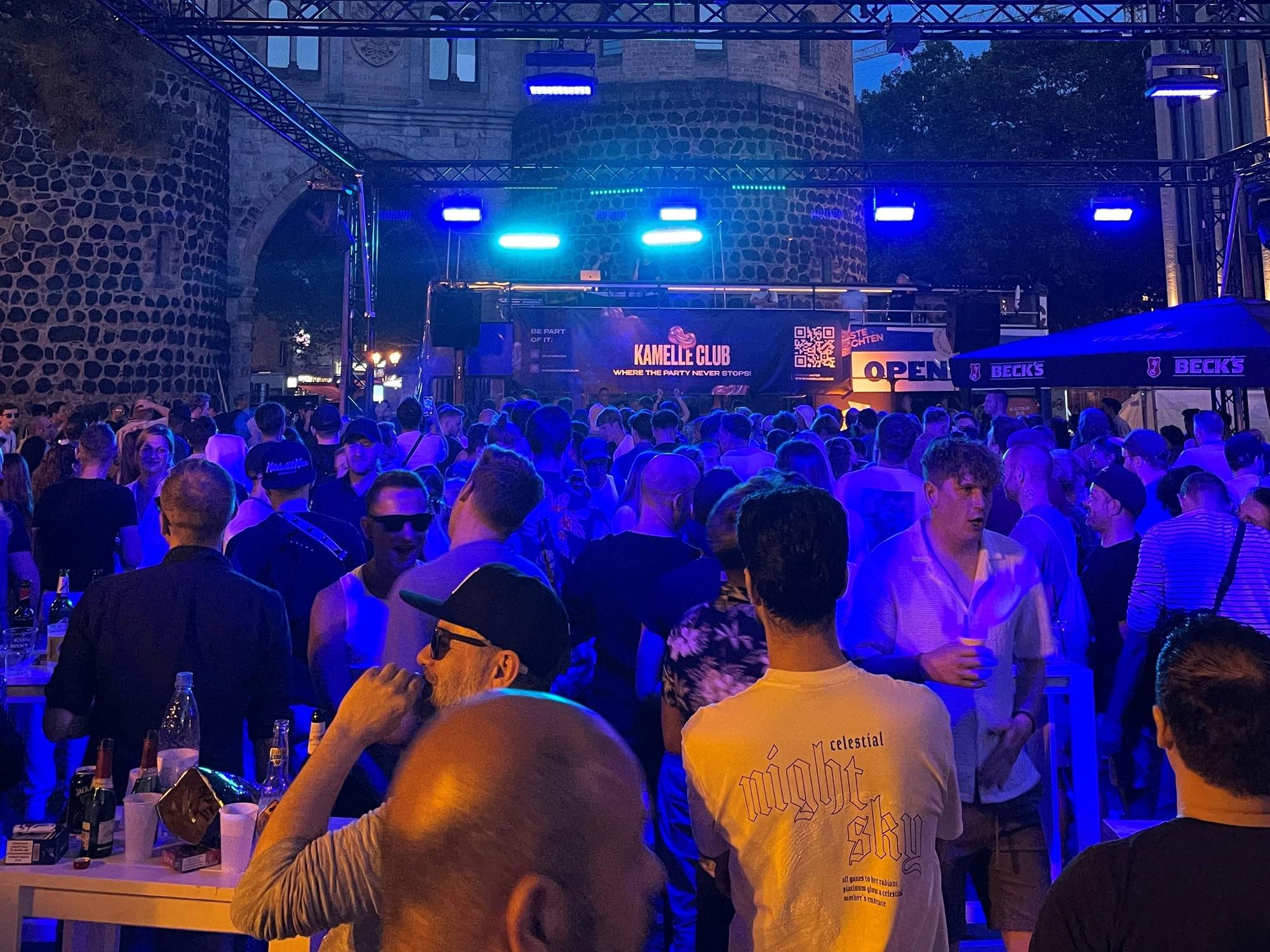 Rudolfplatz beim KamelleClub.