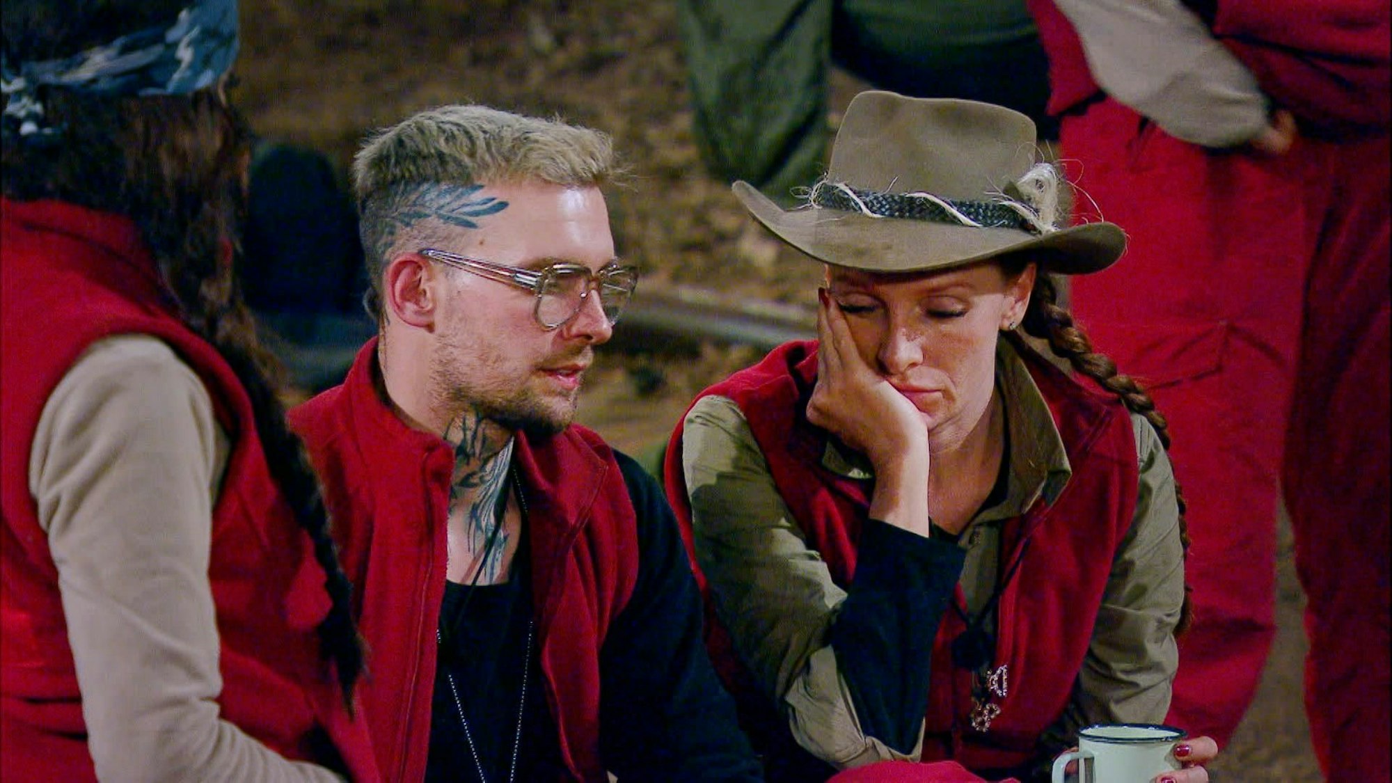 Eric Stehfest (hier mit Georgina Fleur) wurde aus dem Dschungelcamp der Legenden rausgewählt.