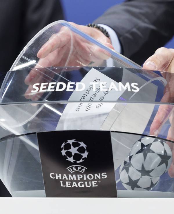 Die Auslosung der Champions League, hier am 7. August 2023.