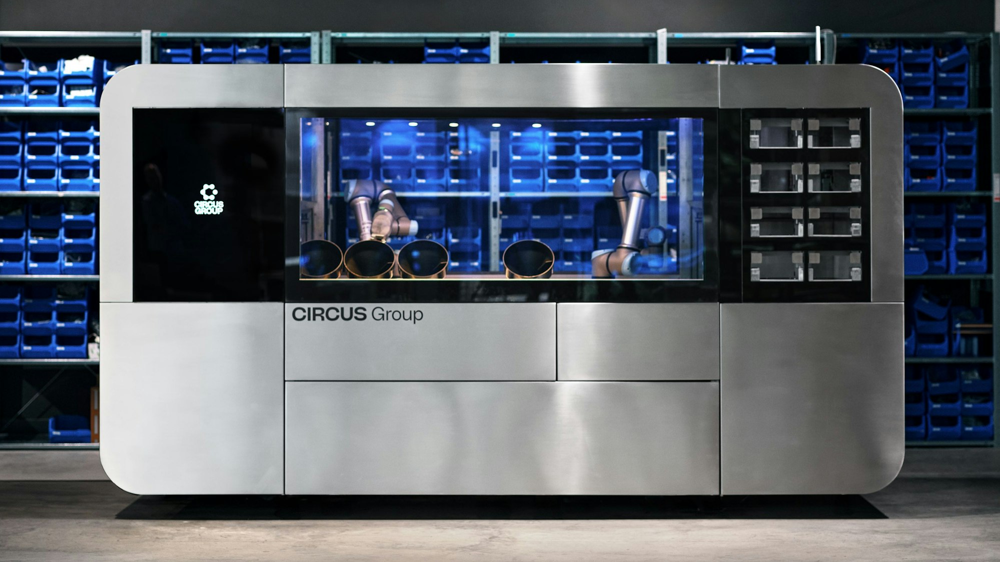 Das Foto zeigt den Food-Roboter CA-1 der Circus Group