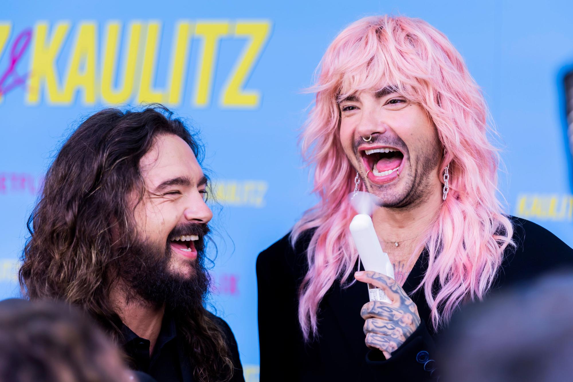 Tom und Bill Kaulitz auf dem Roten Teppich.