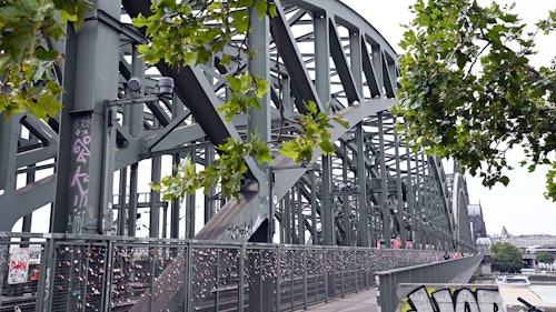 Die Hohenzollernbrücke