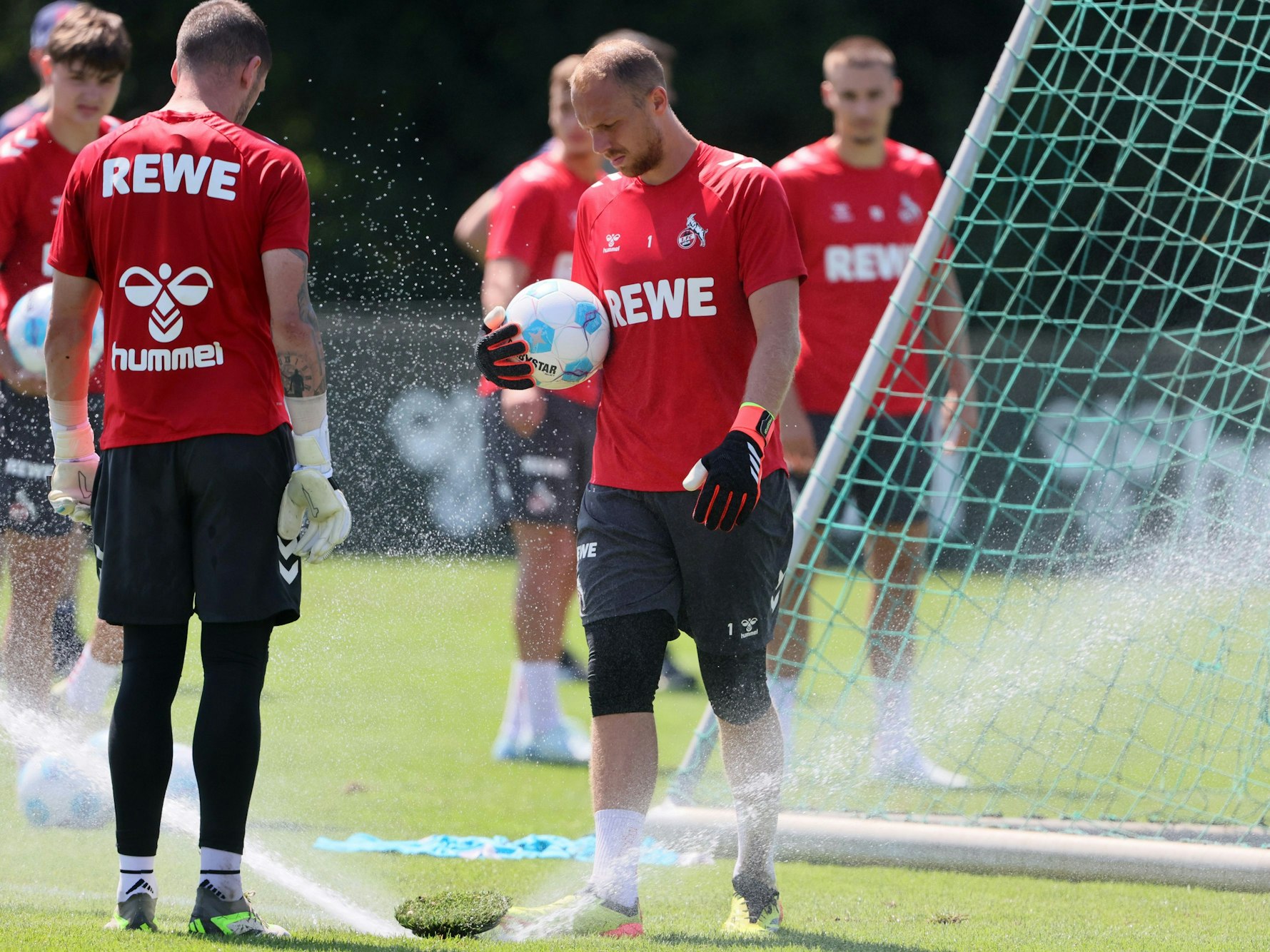 1. FC Köln, Trainingslager in Bad Waltersdorf (Österreich): Mitte Marvin Schwäbe.