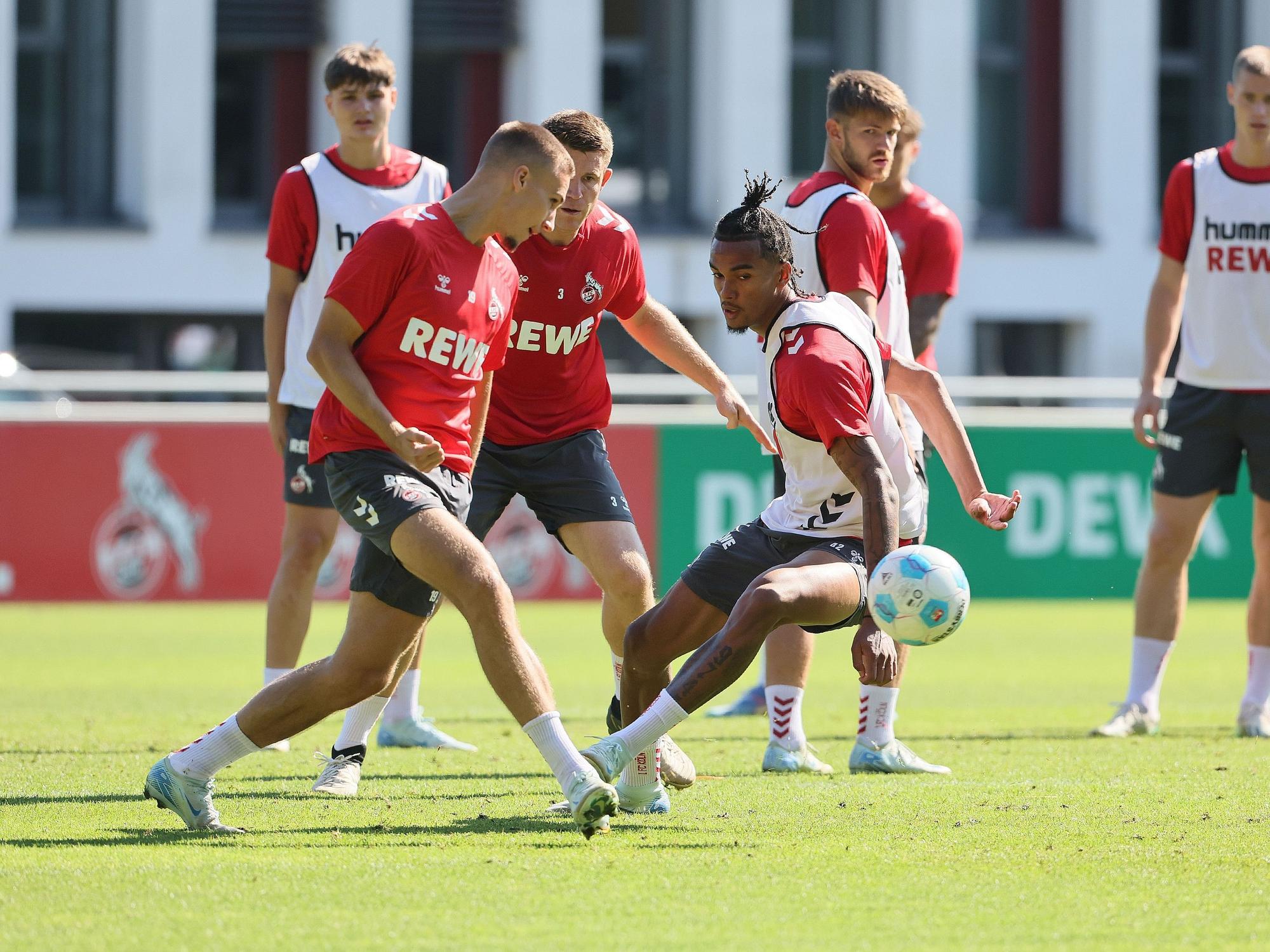 1. FC Köln, Training mit Tim Lemperle