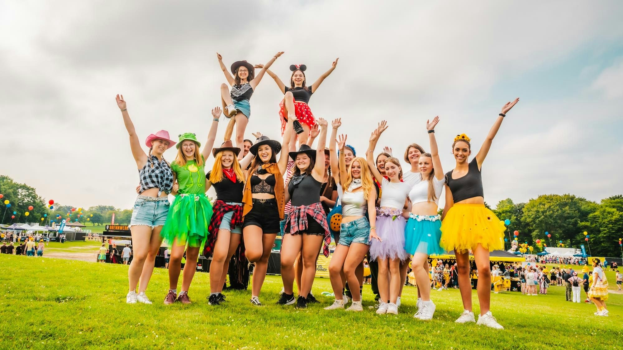 Fans bei Jeck im Sunnesching.