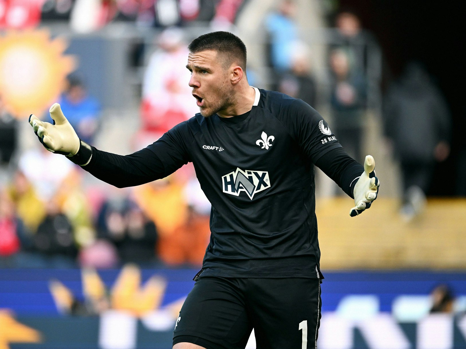 Marcel Schuhen auf dem Platz.