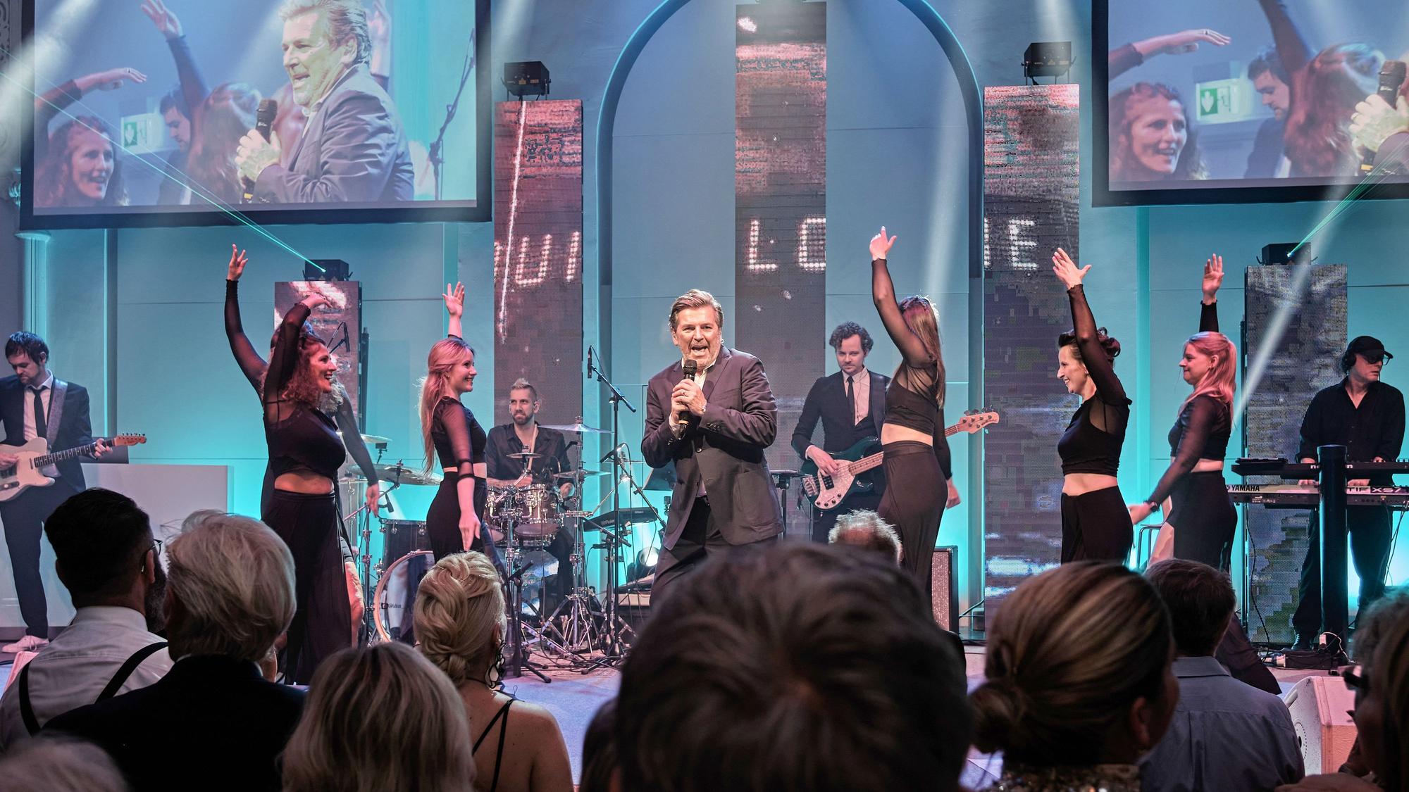Thomas Anders beim Auftritt in Köln.