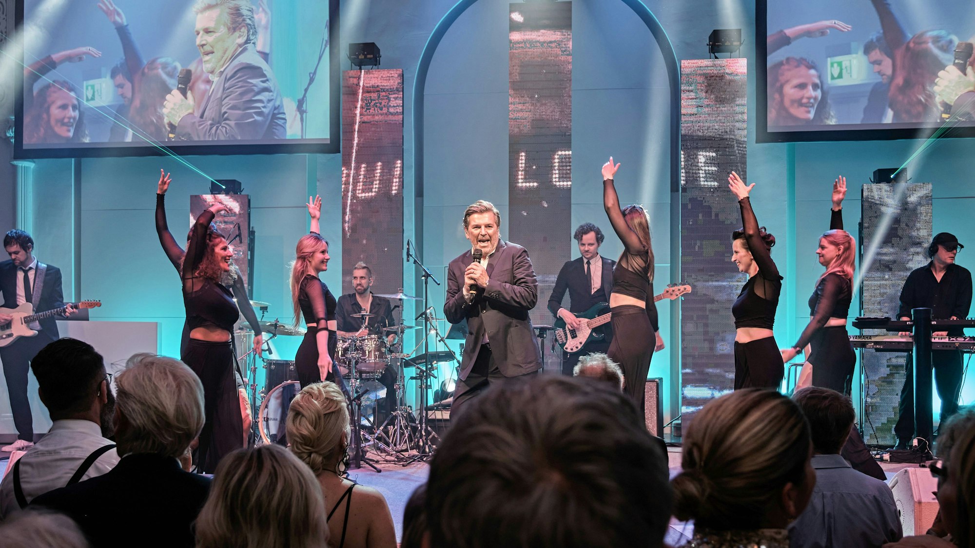 Thomas Anders beim Auftritt in Köln.