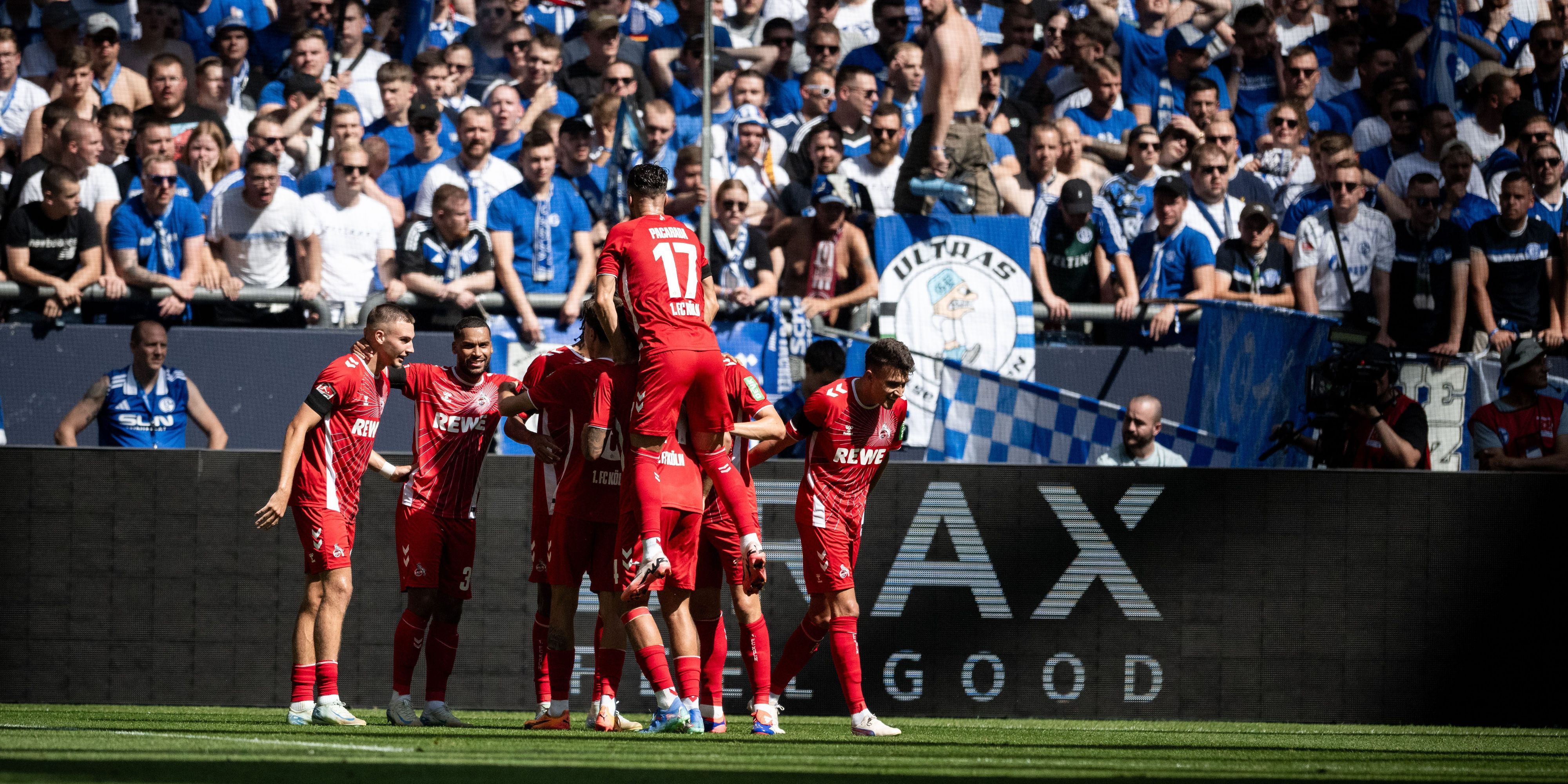 FC-Jubel gegen Schalke 04.