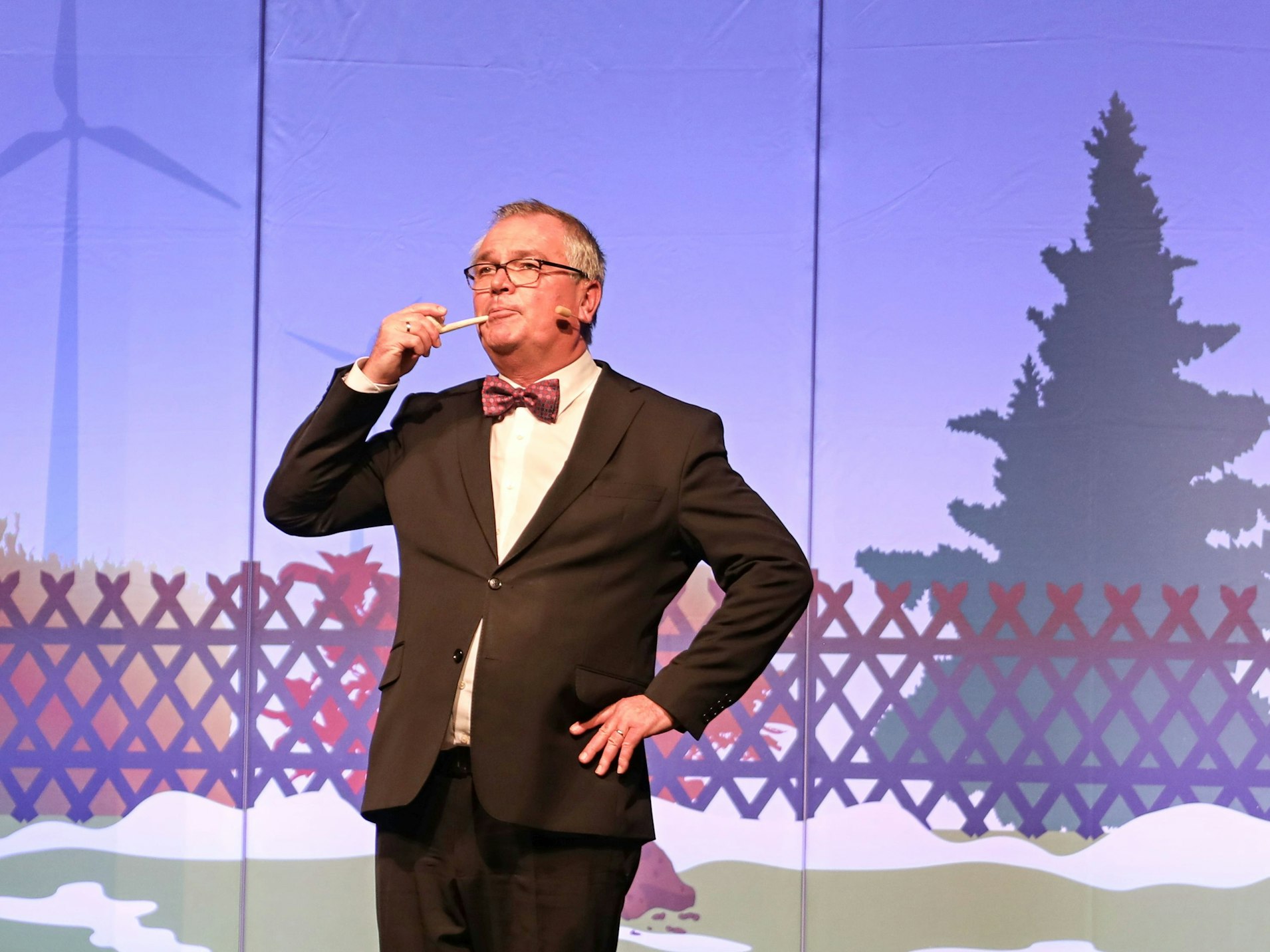 Jürgen Beckers bei einem Auftritt.