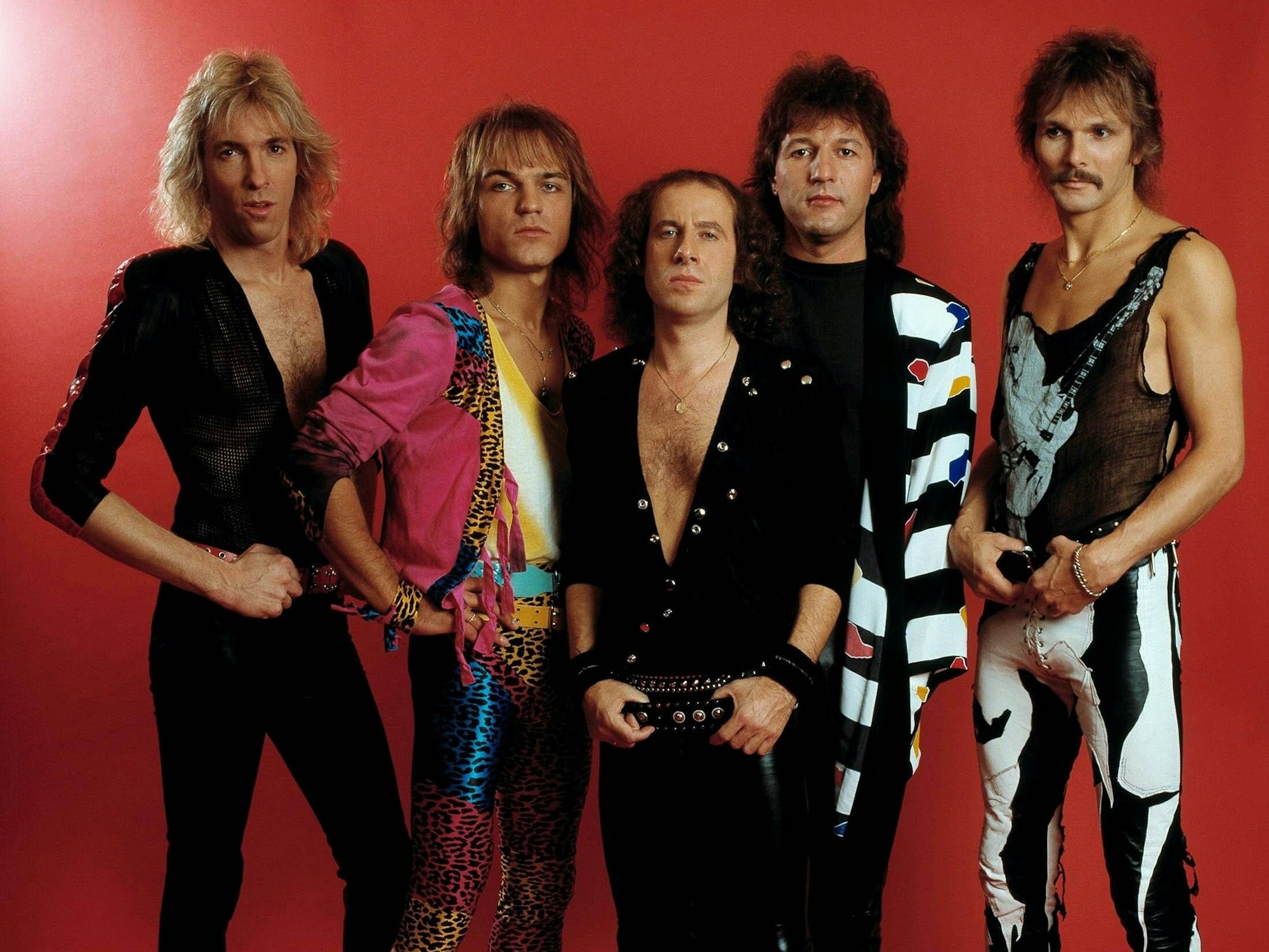Die Rockband Scorpions 1985