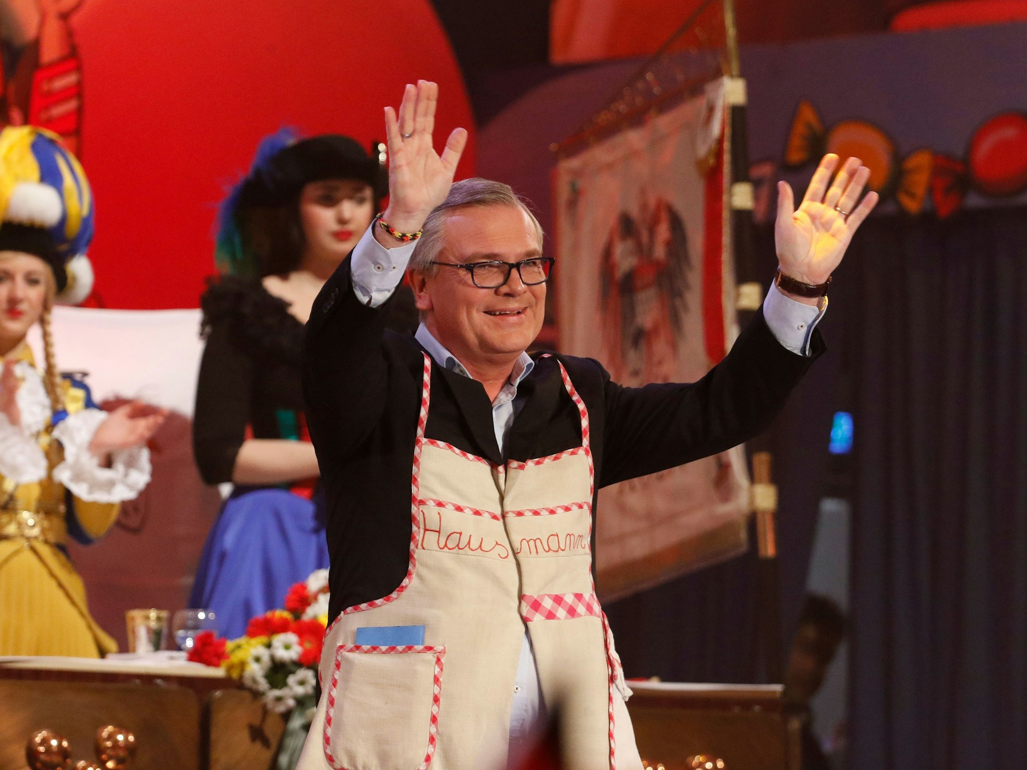 Jürgen Beckers beim Karnevals-Auftritt in der Bütt.