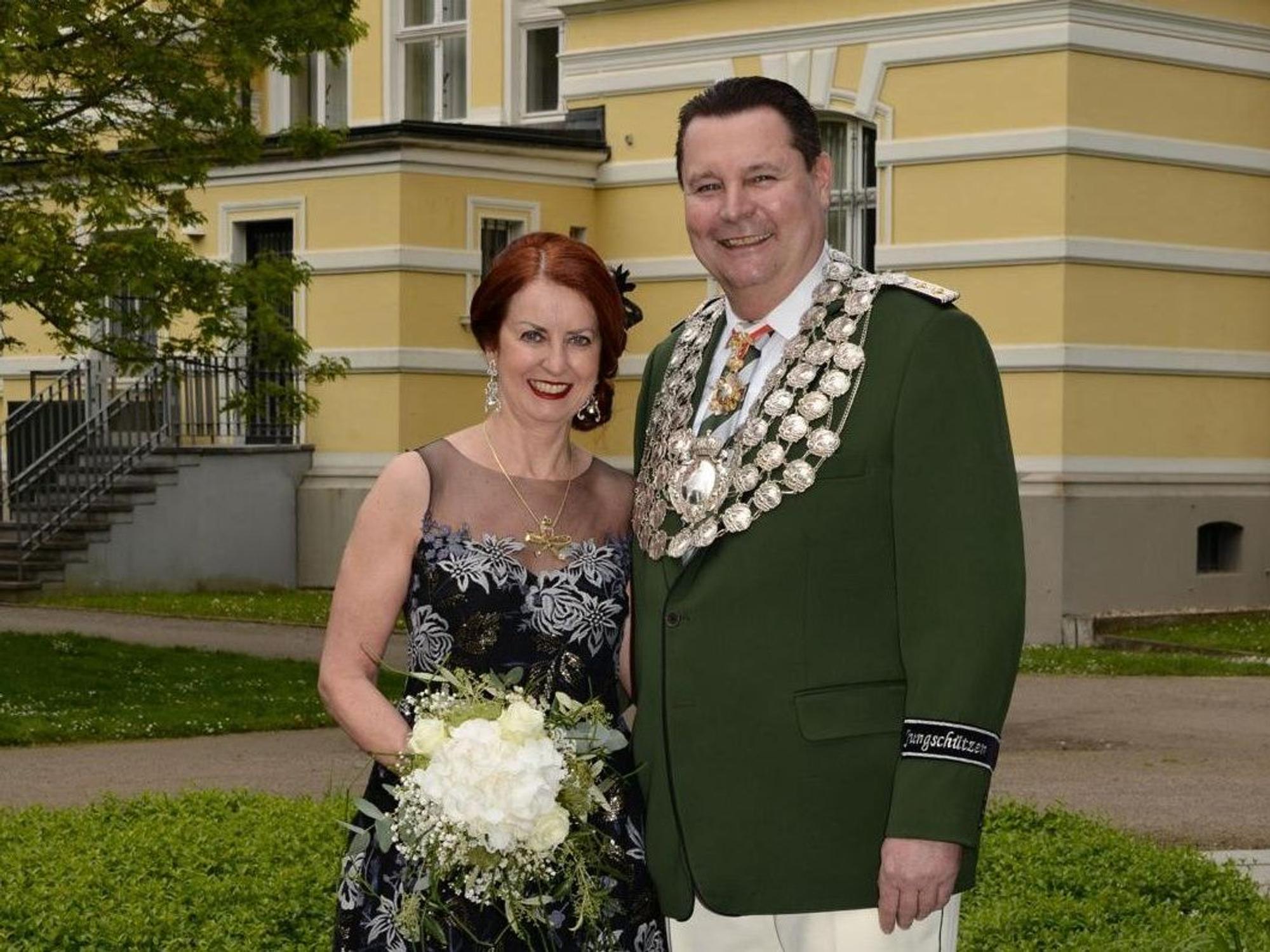 Rüdiger Schlott mit Prinzenkette.