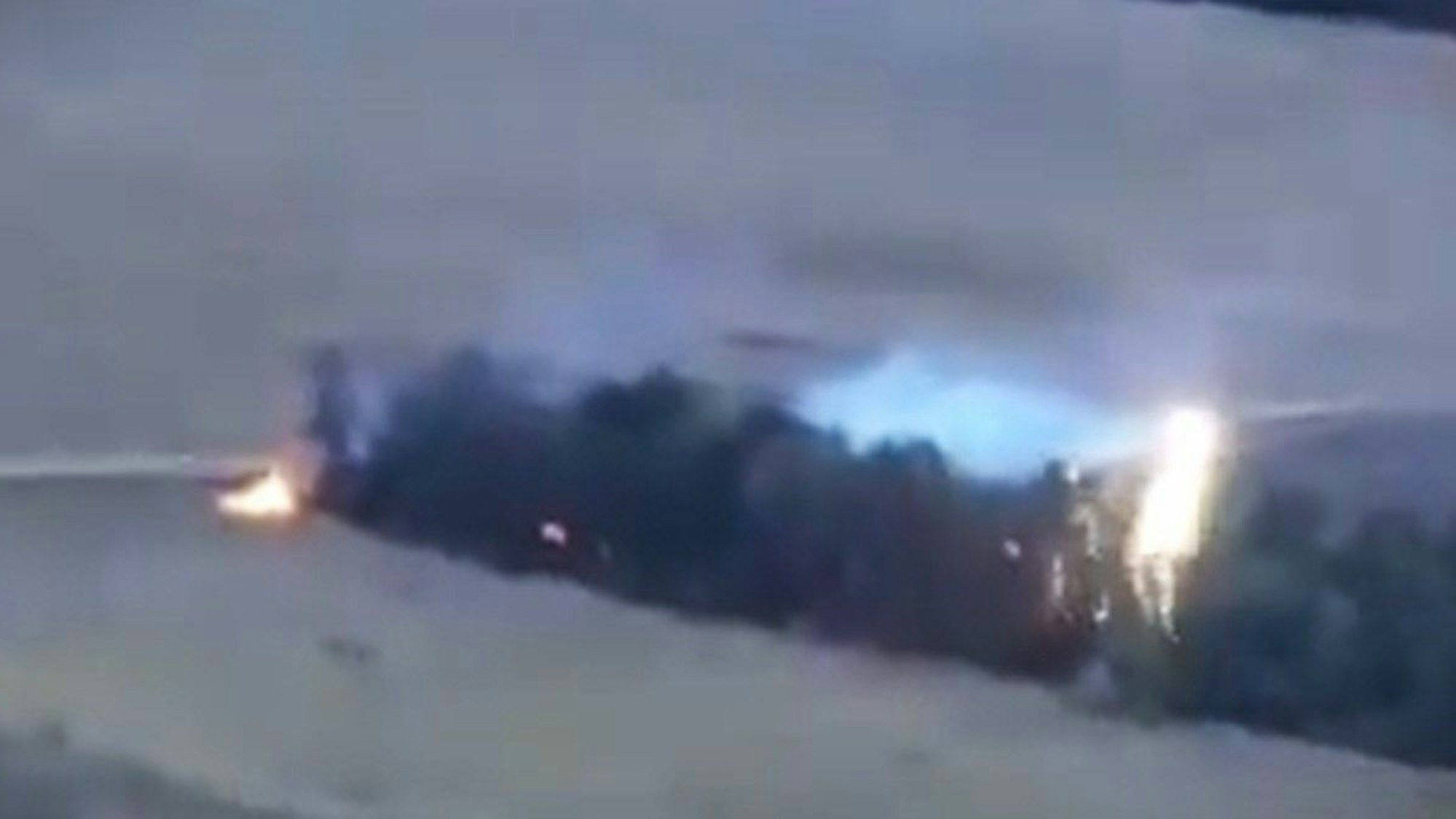 "Flammenwerfer"-Drohne in der Ukraine