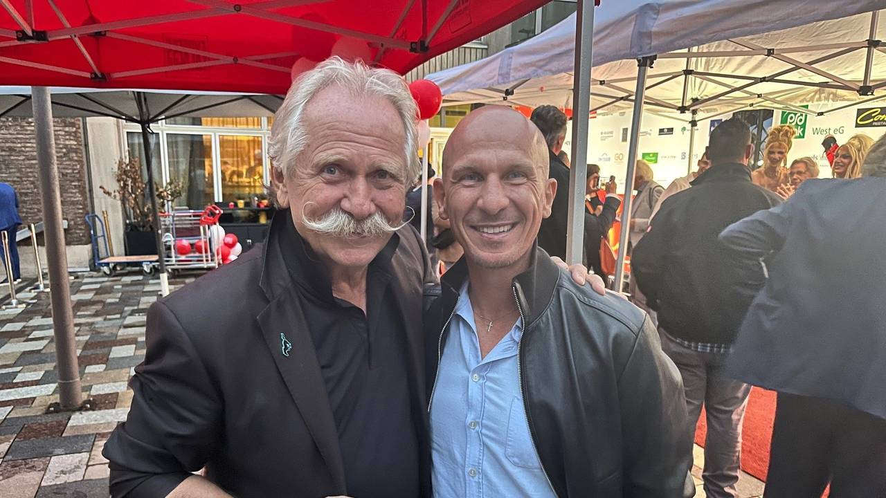 FC-Trainer Gerhard Struber traf erstmals Henning Krautmacher.