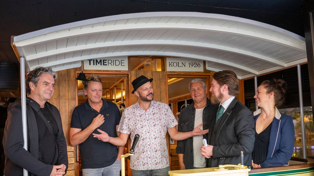 Die Bläck Fööss sind jetzt bei Time Ride zu sehen.