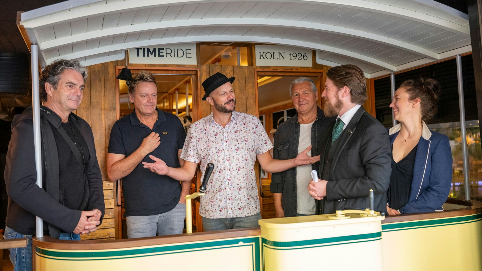 Die Bläck Fööss sind jetzt bei Time Ride zu sehen.