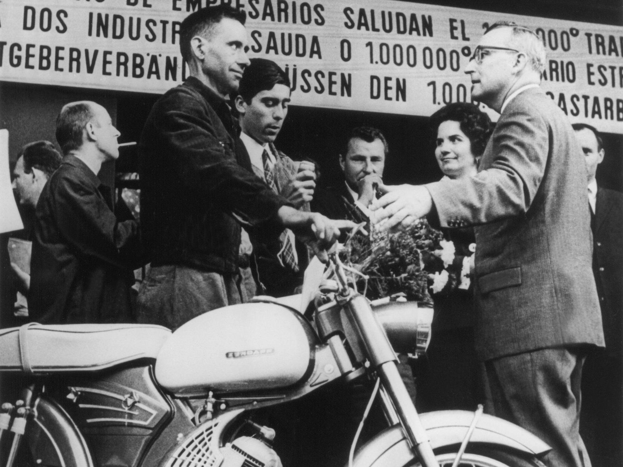 Armando Rodrigues de Sá mit der „Zündapp Sport Combinette“