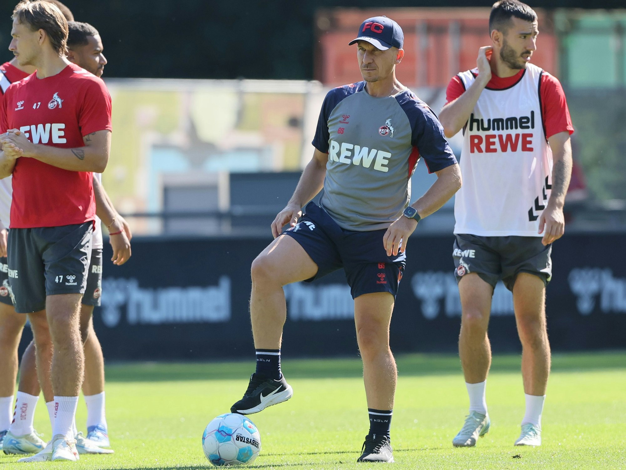 1. FC Köln, Training mit Gerhard Struber.