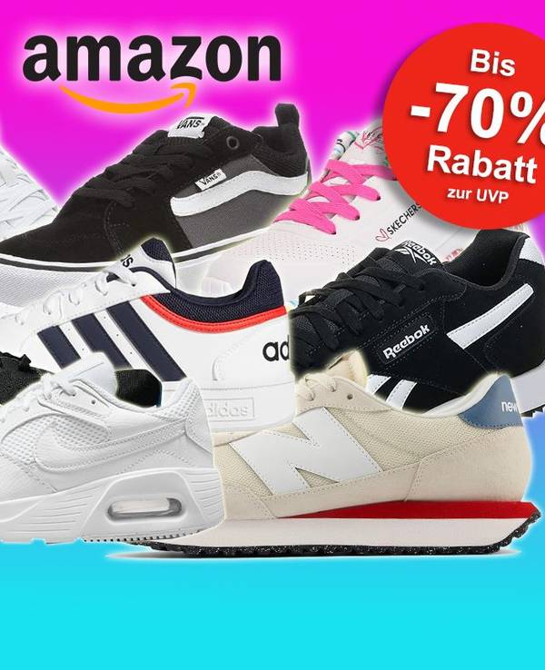Auf dem Bild sind unterschiedliche Sneaker zu sehen.