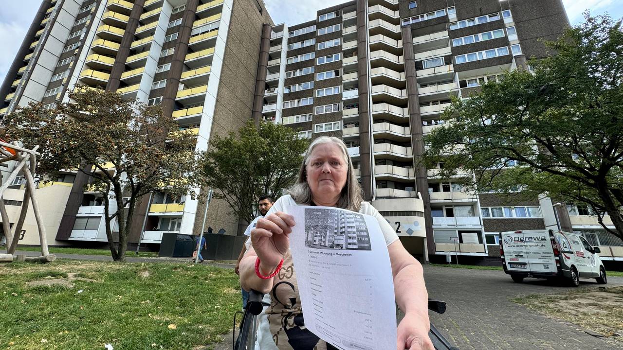 Am Kölnberg in Meschenich explodieren die Mieten. Dagmar wohnt seit 25 Jahren dort und ärgert sich darüber.