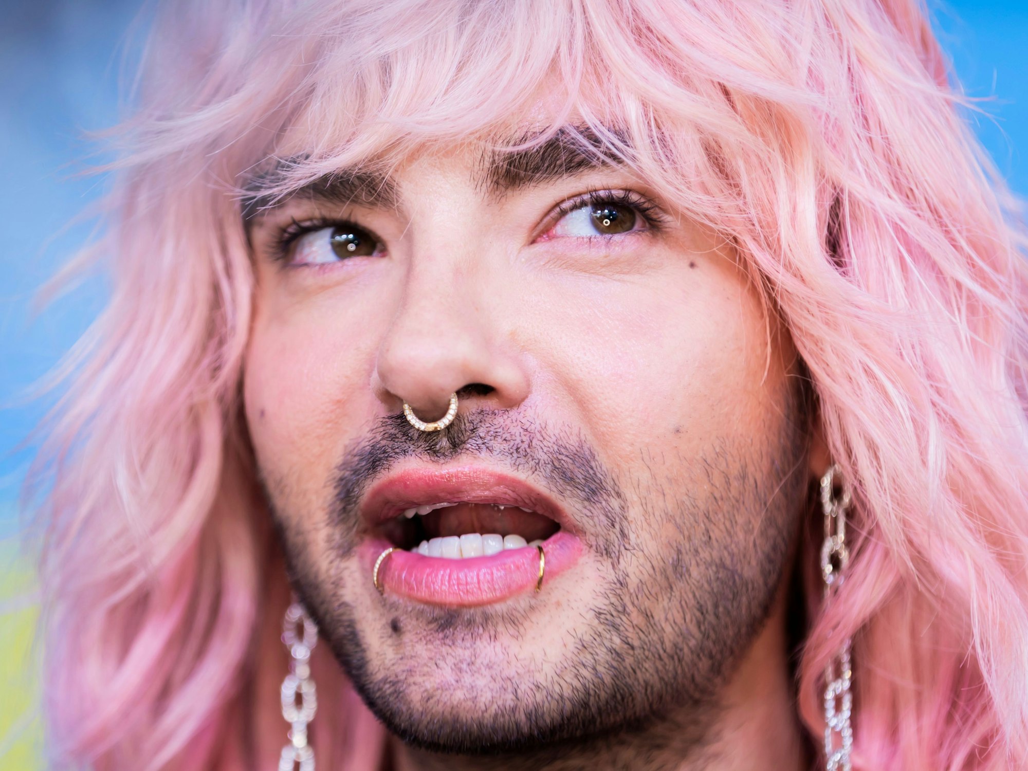 Bill Kaulitz, hier auf dem Roten Teppich zur Netflix-Dokuserie „Kaulitz & Kaulitz“ im Juni 2024.