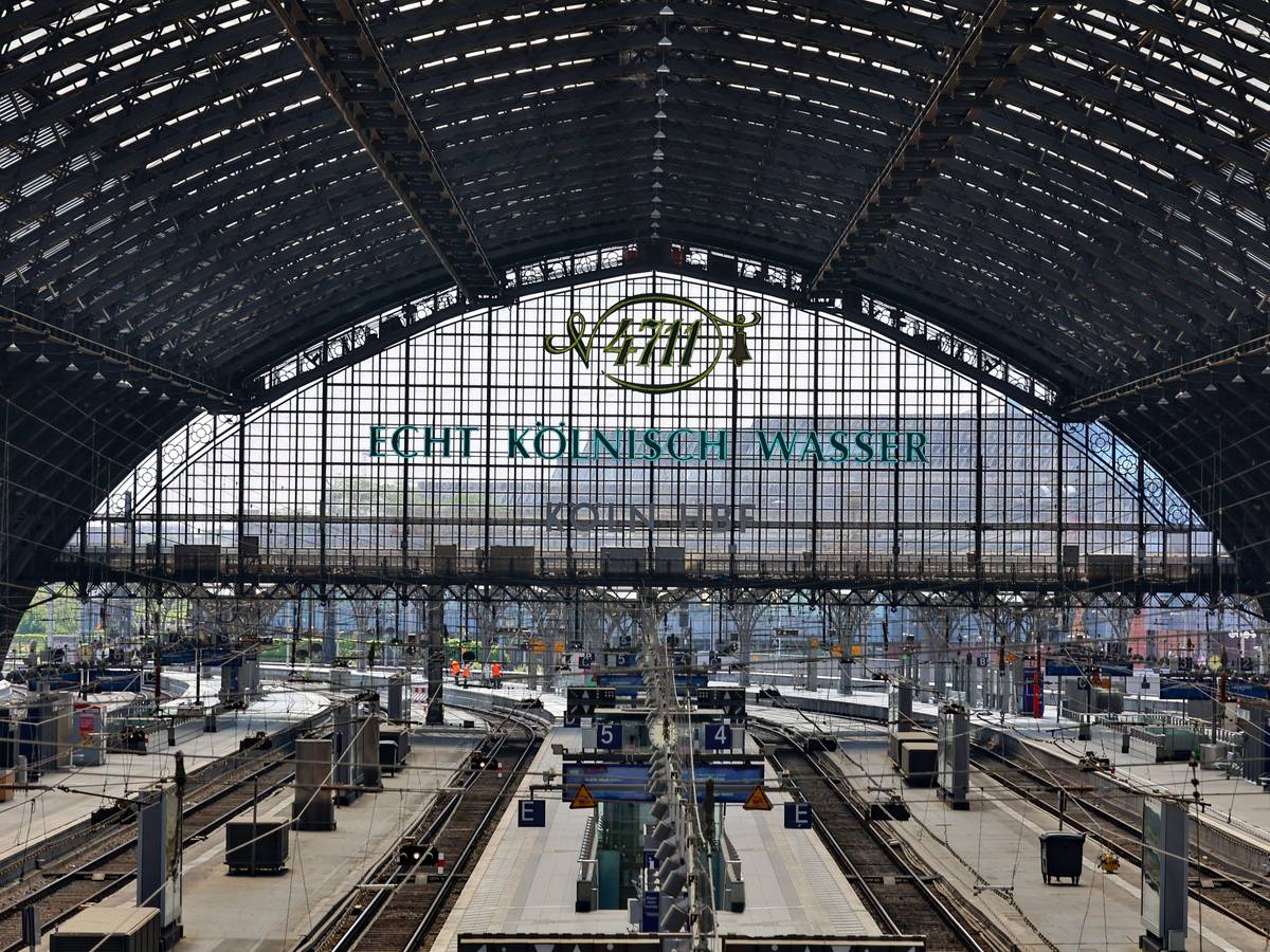 Der Kölner Hauptbahnhof