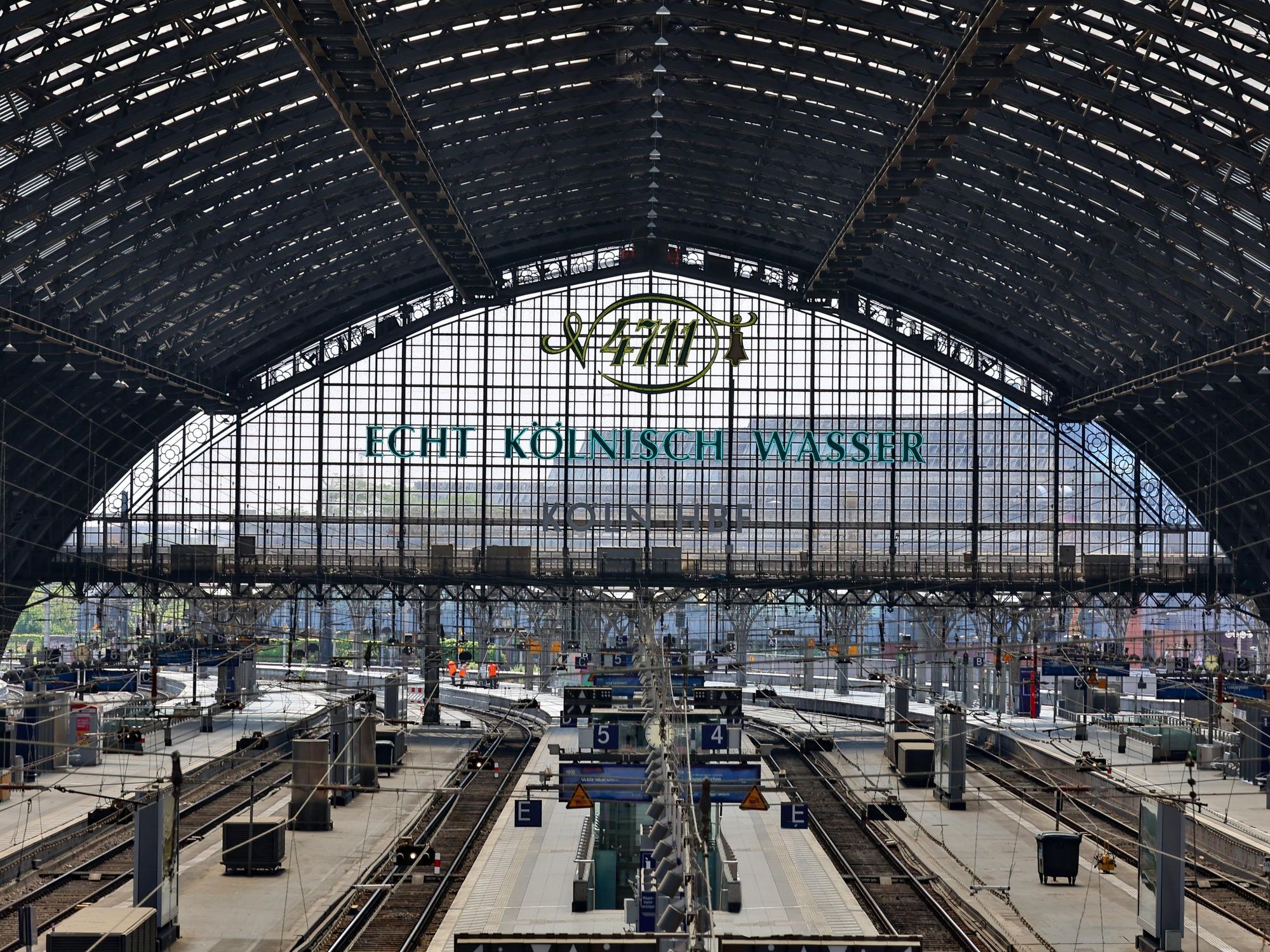 Der Kölner Hauptbahnhof