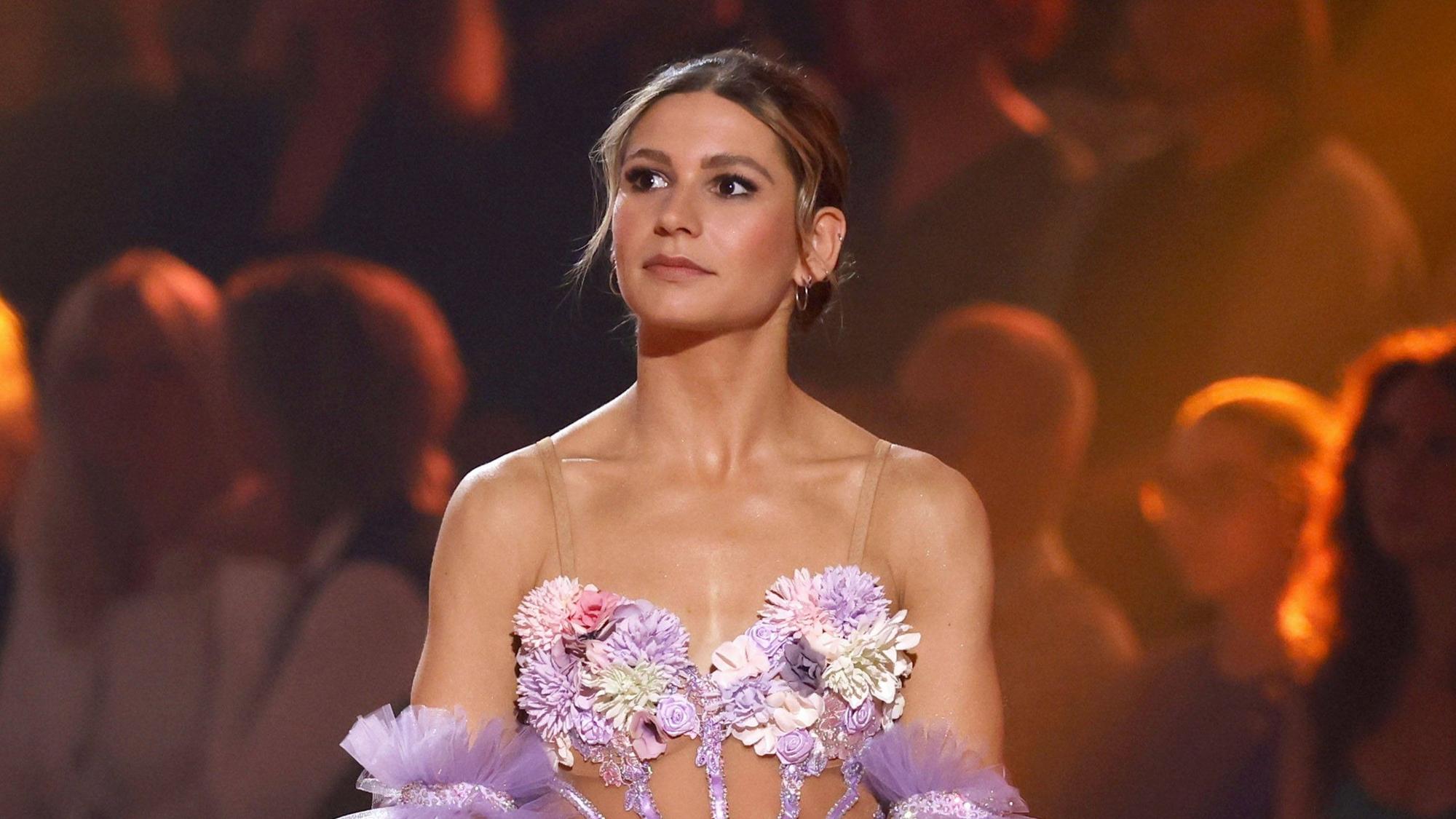 Jana Wosnitza bei der RTL-Show Let’s Dance.