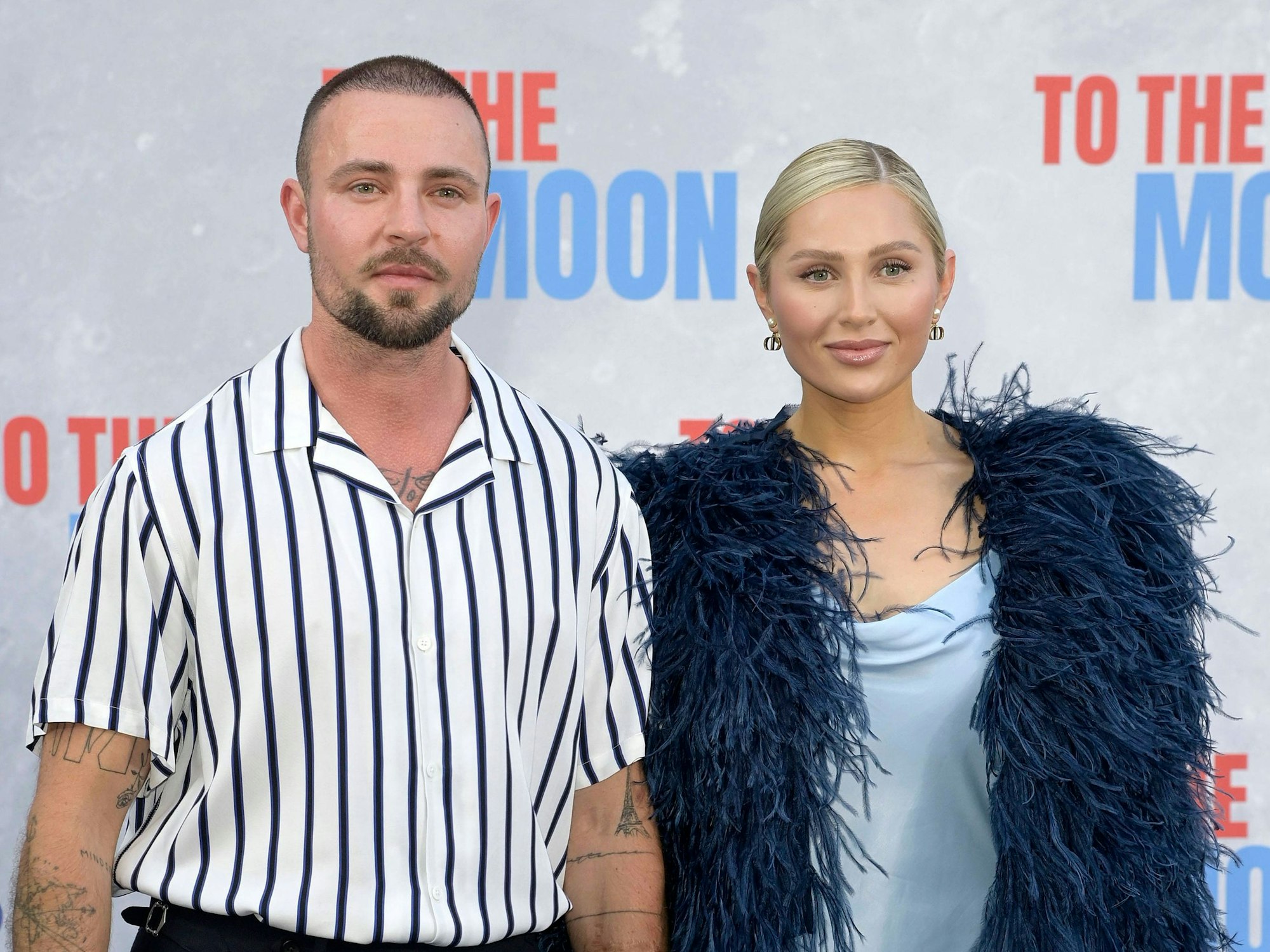 Benjamin Melzer und Sissi Melzer bei der Premiere des Kinofilms „To the Moon“ im Zoo Palast.