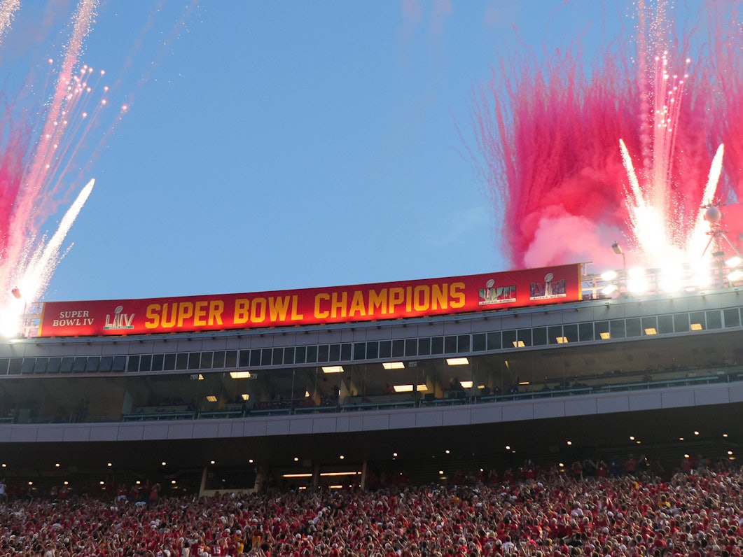 2024 gewannen die Kansas City Chiefs den Super Bowl.