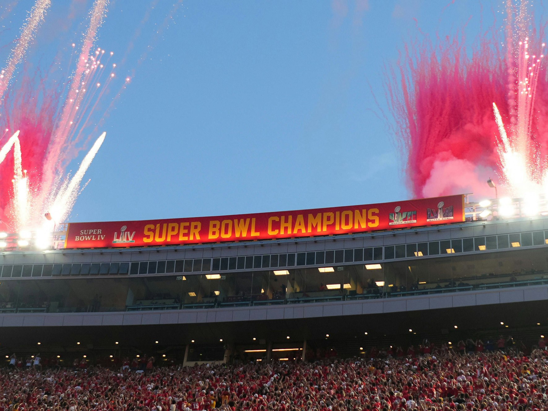 2024 gewannen die Kansas City Chiefs den Super Bowl.