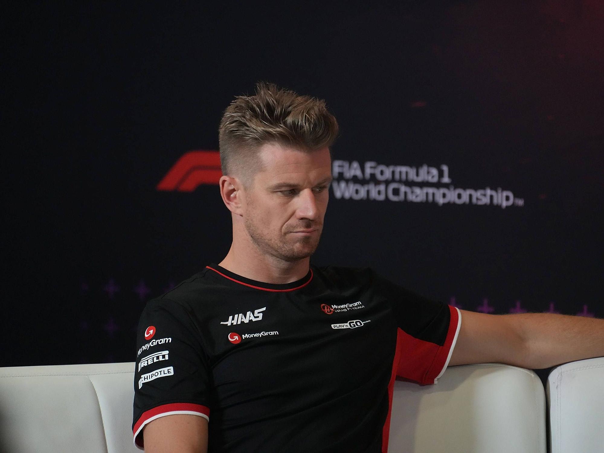Nico Hülkenberg auf der Pressekonferenz des Großen Preises von Italien in Monza.
