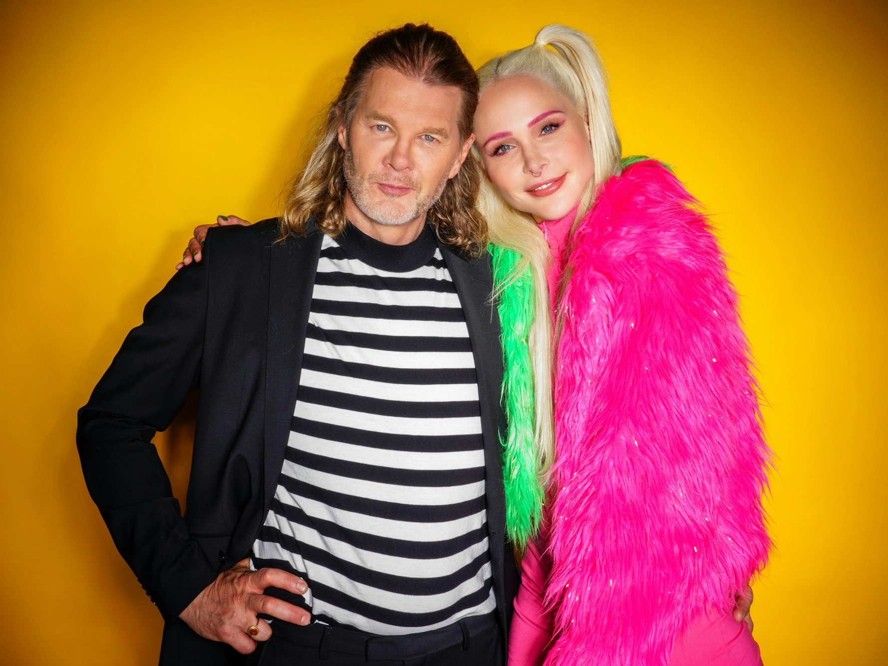 Theresia Fischer und Stefan Kleiser beim „Sommerhaus“-Fotoshooting