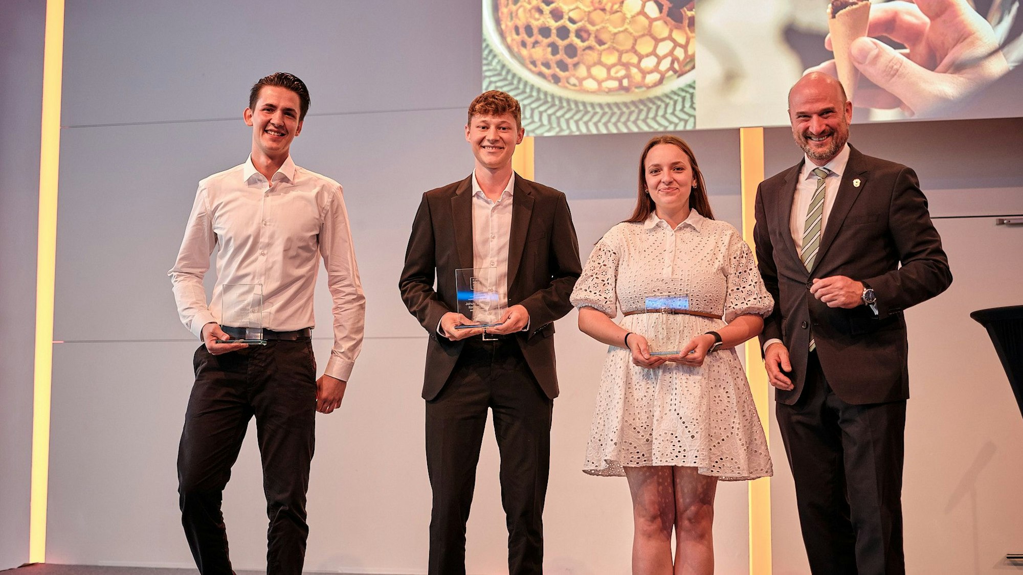 Azubis mit Award bei den Fine Food Days.