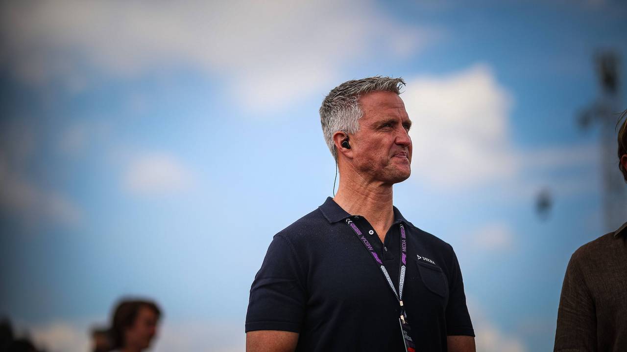 Ralf Schumacher als Sky-Experte auf der Rennstrecke.