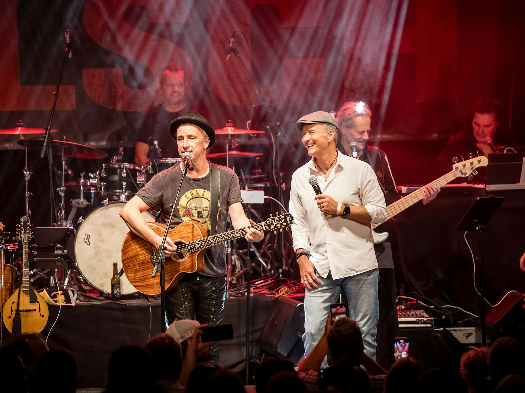 Frank Reudenbach mit Stefan Knittler.