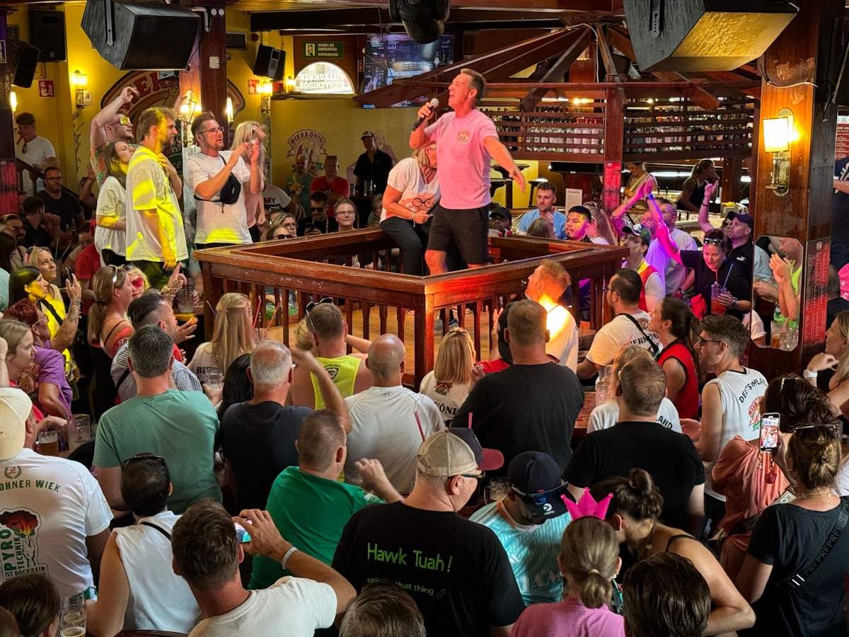 Jürgen Milski tritt am Ballermann im Bierkönig auf.