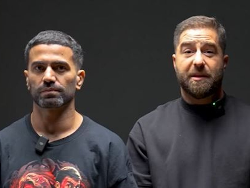 Shayan Garcia (r.) und Nizar Akremi äußern sich in einem Video-Statement zu ihrer viel kritisierten Podcast-Folge mit Luke Mockridge.
