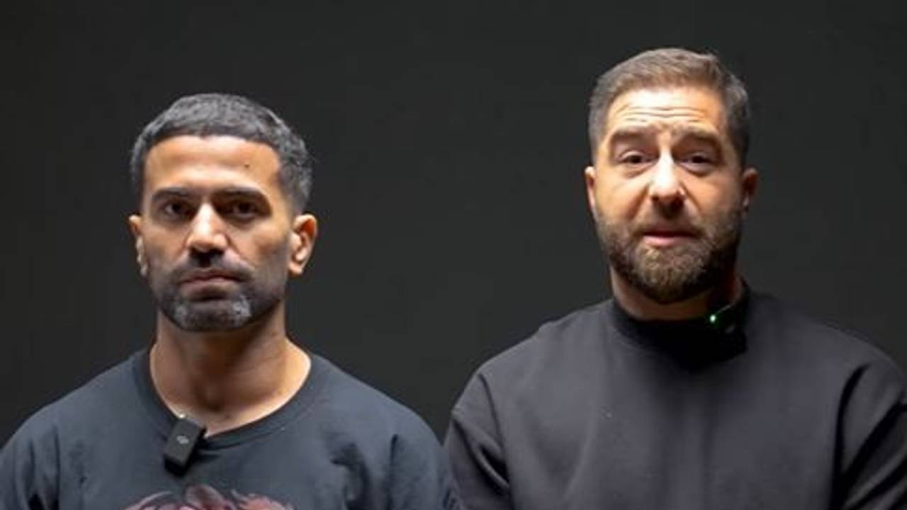 Shayan Garcia (r.) und Nizar Akremi äußern sich in einem Video-Statement zu ihrer viel kritisierten Podcast-Folge mit Luke Mockridge.